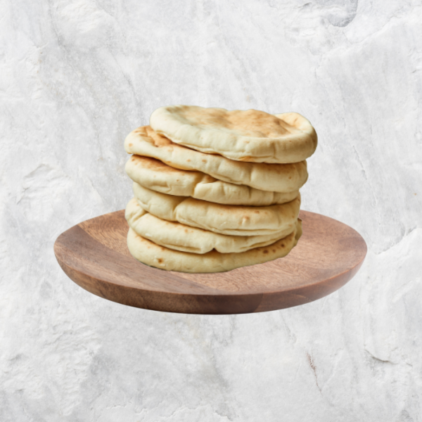 Home made White Pita Bread (3 pcs per pkt)