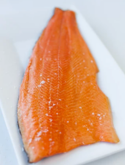 Akaroa Hot Smoked Salmon Whole Side (Unsliced) +/-1kg (Manuka Smoked)