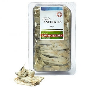 Raw Materials White Anchovies 200g