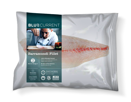 **FROZEN FROM FRESH** Barramundi Fillets (+/- 385g) - BluCurrent