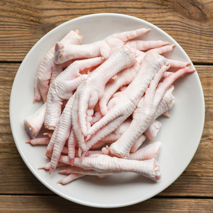 Frozen Chicken's Feet 500g - Certified Organic