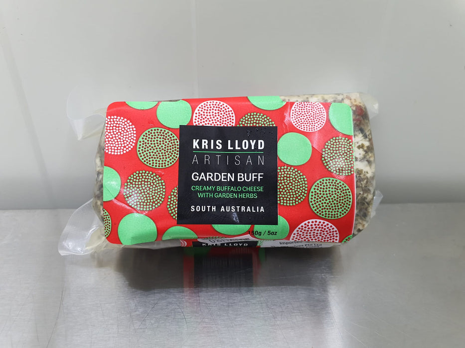 Garden Buff - Creamy Buffalo Cheese With Herbs 150g - Kris Lloyd Artisan