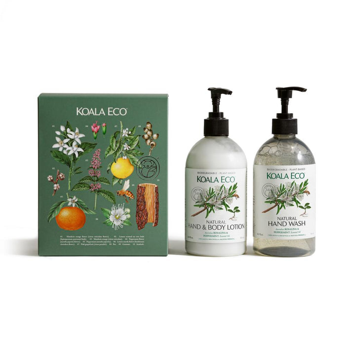 Gift Box - Hand Care (Rosalina & Peppermint) - Koala Eco