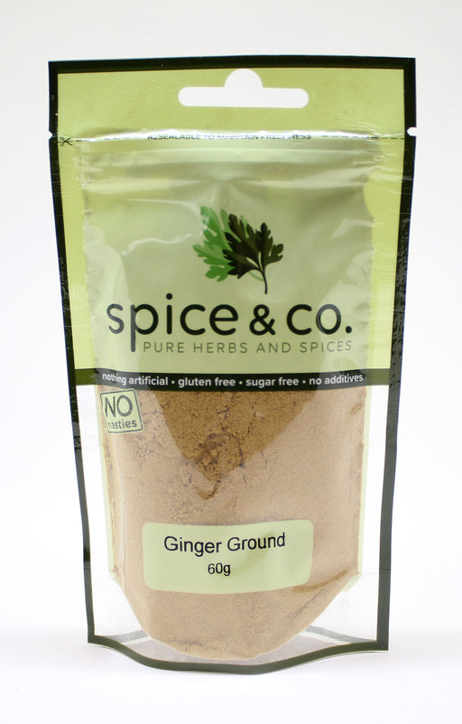 Ground Ginger 60g - Spice & Co.