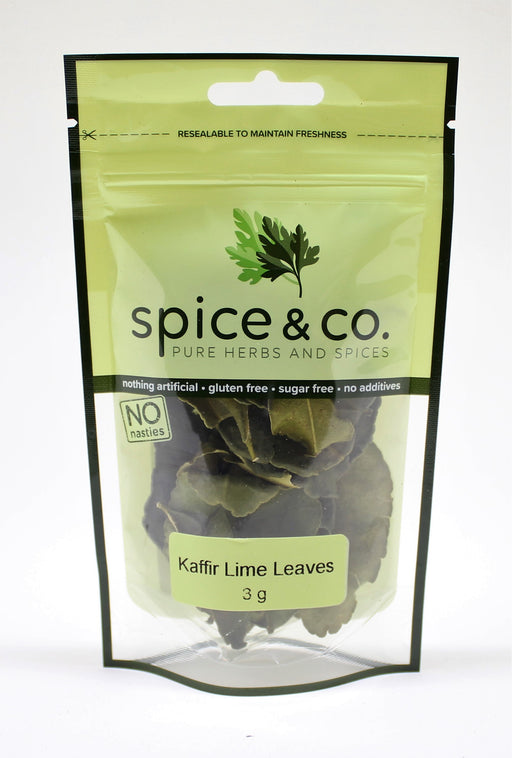 Dried Kaffir Lime Leaf 3g - Spice & Co.