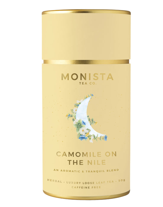 Camomile On The Nile - Organic Herbal Monista Tea 100g (Loose Leaf)