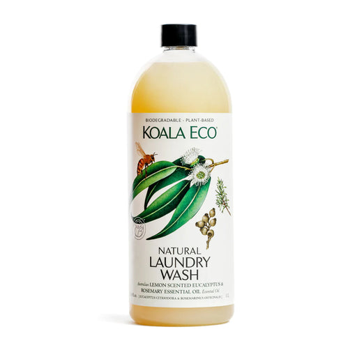 All Natural Vegan Laundry Liquid - Koala Eco - Lemon Scented Eucalyptus