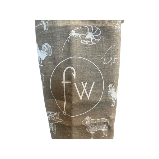 FW Flax/Natural 100% Linen Teatowel