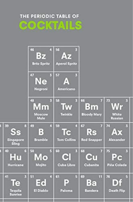 The Periodic Table of Cocktails - Emma Stokes