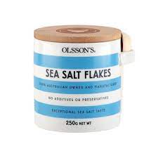 Olsson's Sea Salt Flakes 250g Stoneware Jar