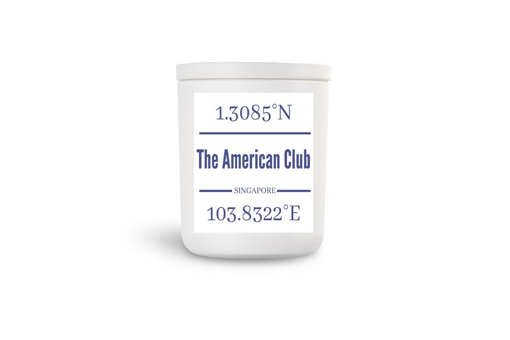 The American Club Candle (Coconut & Lemongrass) - True North Bespoke