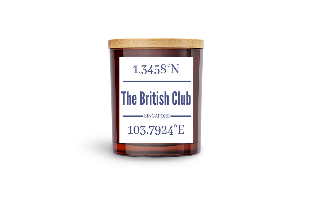 The British Club Candle (Coconut & Lemongrass) - True North Bespoke