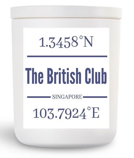 The British Club Candle (Coconut & Lemongrass) - True North Bespoke