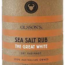 Olsson's The Great White Salt Rub 160g