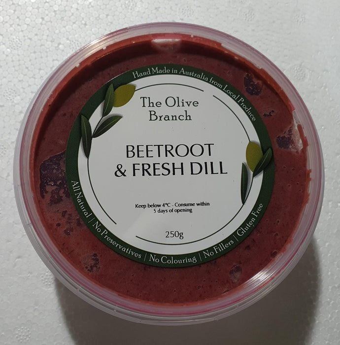 Beetroot & Fresh Dill 250g - The Olive Branch