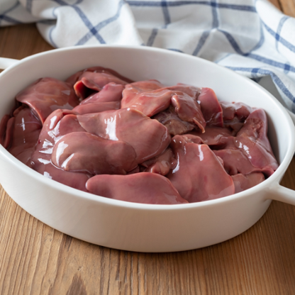 Frozen Chicken Livers 500g - Certified Organic