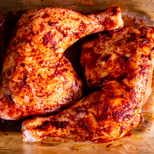 FROZEN Marinated Organic Chicken Marylands